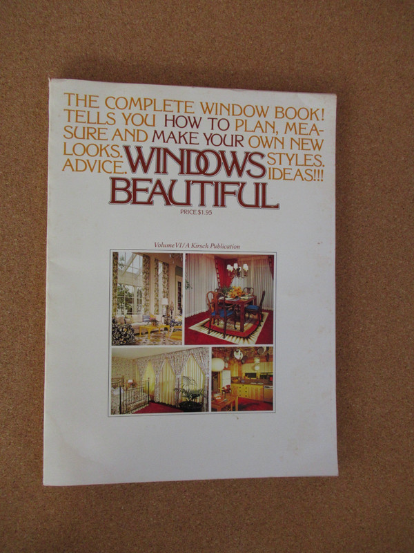 «How To Make Your Windows Beautiful», Kirsch Publication, 1970-80 Curtains Decor