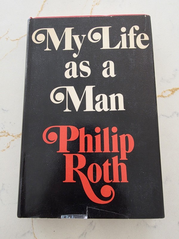 Philip Roth My Life as a Man 1974 Vintage Hardcover with Dustjacket