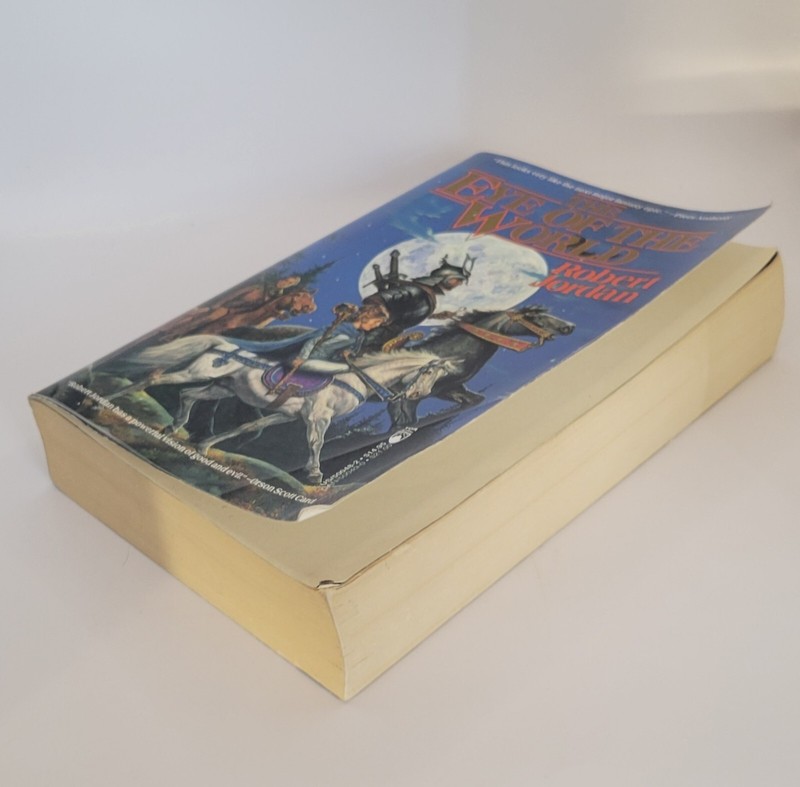 Wheel of Time Ser.: The Eye of the World by Robert Jordan (1990, Trade... gallery
