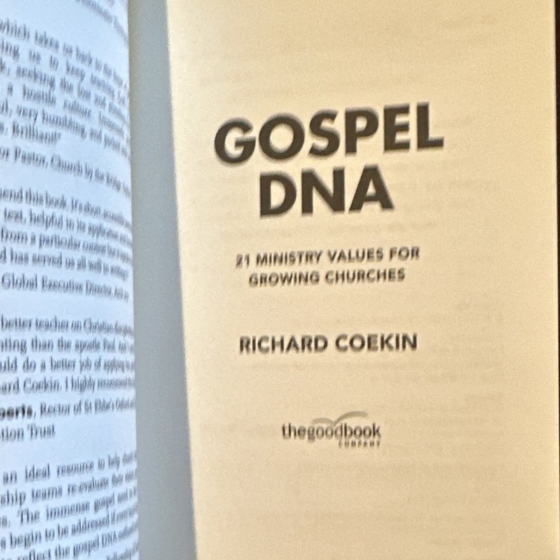 The Good Book Company Richard Coekin Paperback Gospel DNA gallery