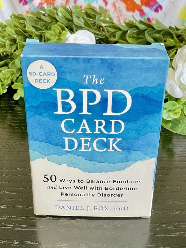 The BPD Card Deck 50 Ways Balance Emotions Daniel J Fox PhD 50 Cards