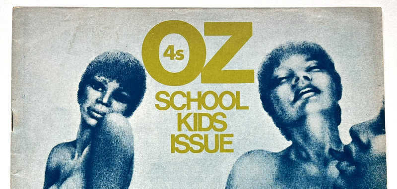 OZ MAGAZINE No.28 Blue cover.