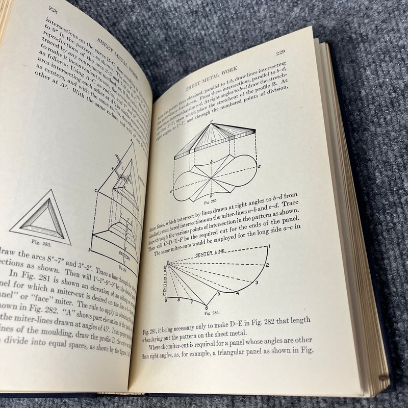 Sheet Metal Work Neubecker 1942 Illustrated Trade Skill Technical Manual gallery