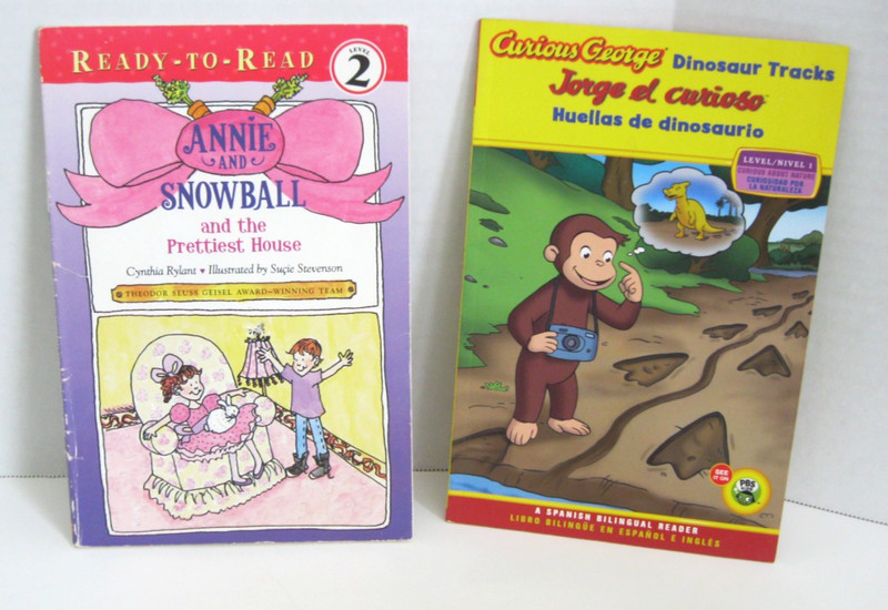 16 Level 2 & 3 Book Lot: Amelia Bedelia, Oz, Curious George, Trolls - Free Ship! gallery
