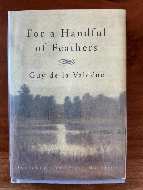 For a Handful of Feathers by Guy de la Valdene HC DJ Atlantic Monthly 1995 1st