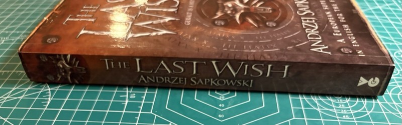 The Last Wish 1st English Ed Softcover Andrzej Sapkowski The Witcher Near Fine! gallery