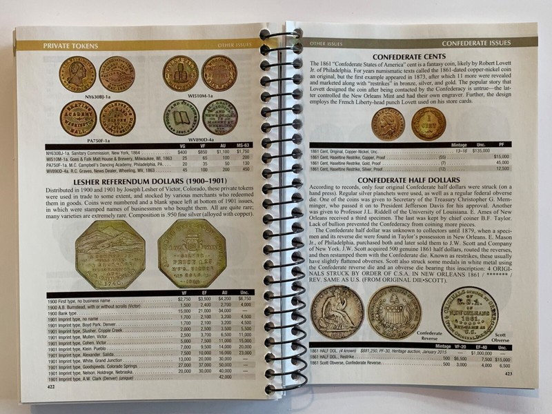 2022 Red Book Price Guide to U.S. Coins Spiral Bound, 75th Edition, Yeoman gallery