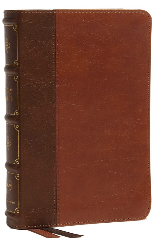 NKJV, COMPACT BIBLE, MACLAREN SERIES, LEATHERSOFT, BROWN, COMFORT… Thomas Nels
