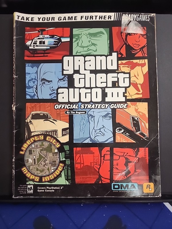 Grand Theft Auto III by BradyGames Staff and Tim Bogenn 2001 Paperback- GOOD