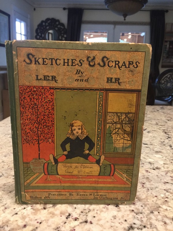 Sketches and Scraps RICHARDS 1881 1st Edition From Library of RICHARD ADAMS