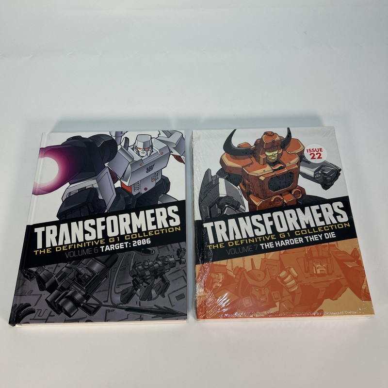 Transformers the Definitive G1 Collection Vol 6 & 7 Target 2006 Harder They Die
