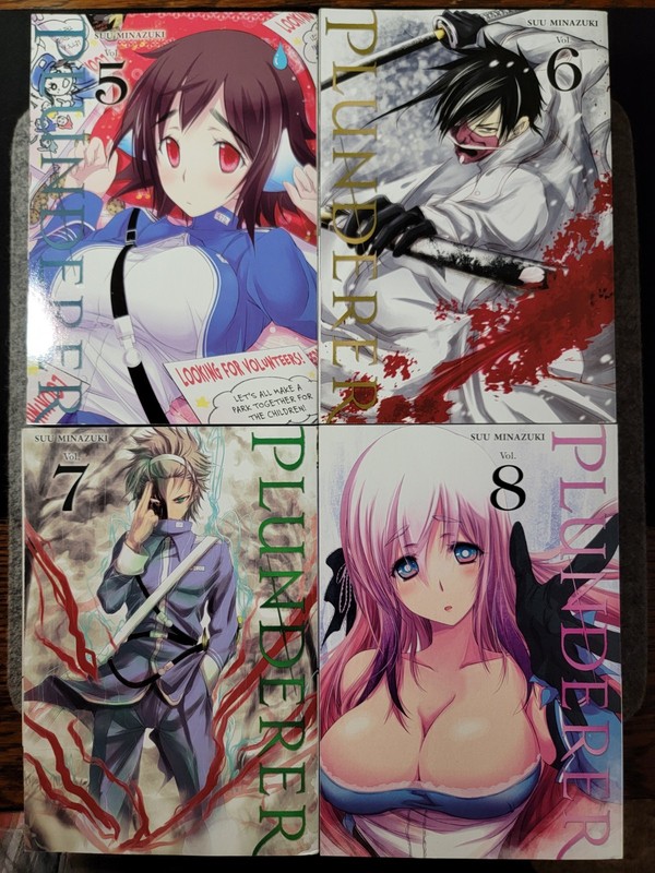 Plunderer Manga Vol. 1–11 English Set Complete Yen Press gallery