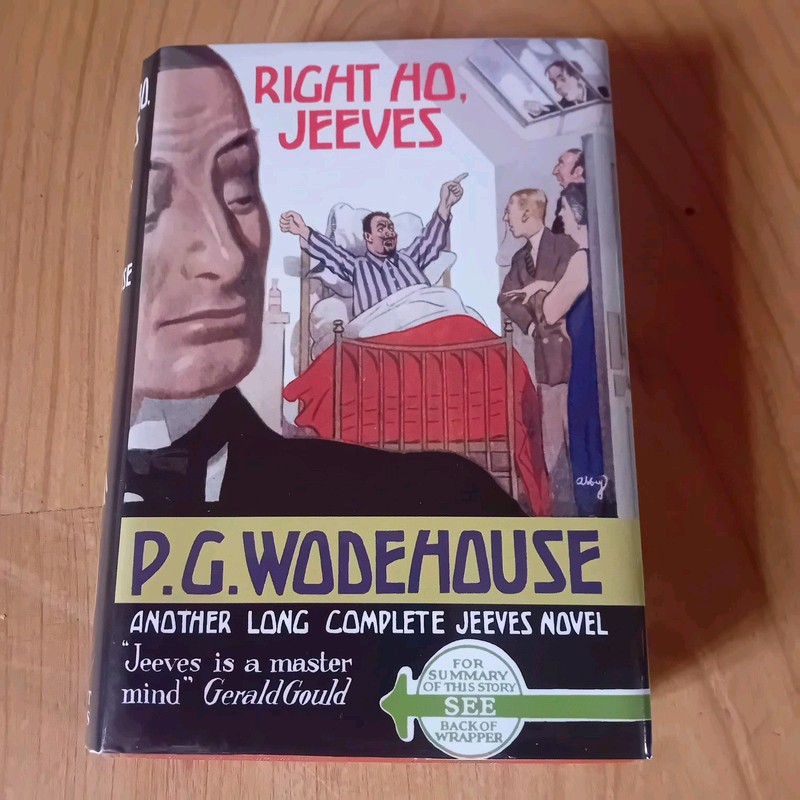 P.G.Wodehouse Right Ho,Jeeves Fifth Print 1940s Facsimile D/W Herbert Jenkins VG
