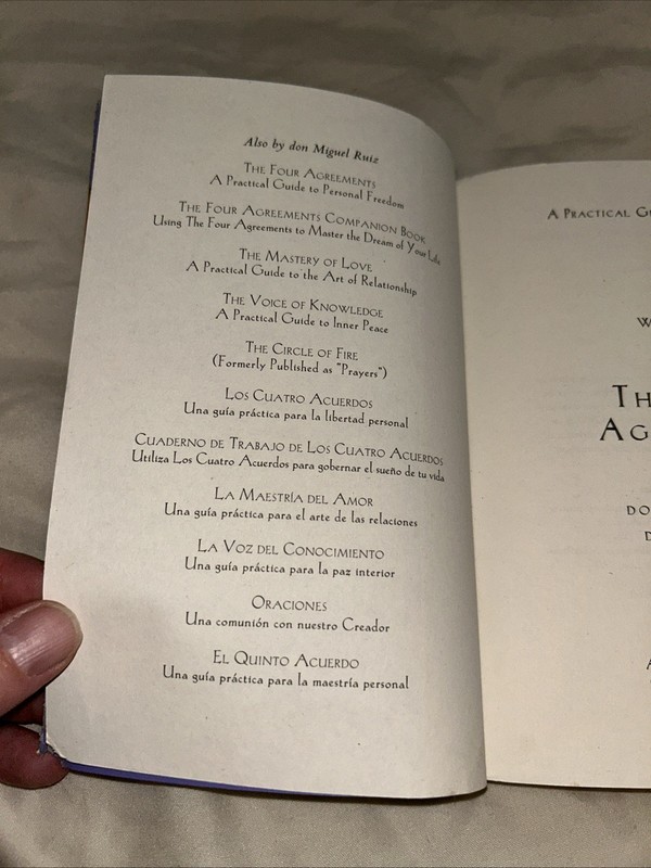 The Fifth Agreement Paperback gallery