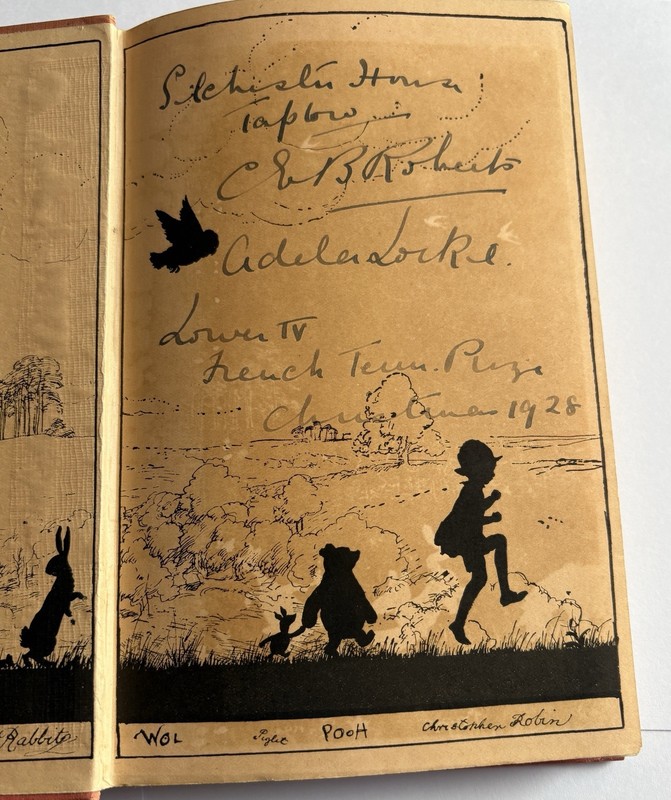 1928 THE HOUSE AT POOH CORNER A.A. Milne First Edition E.H. Shepard Illustrated gallery