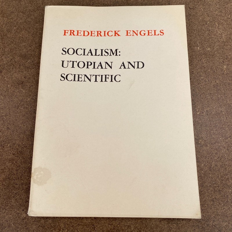 Frederick Engels Socialism Utopian And Scientific Communism 1975 1st Edition