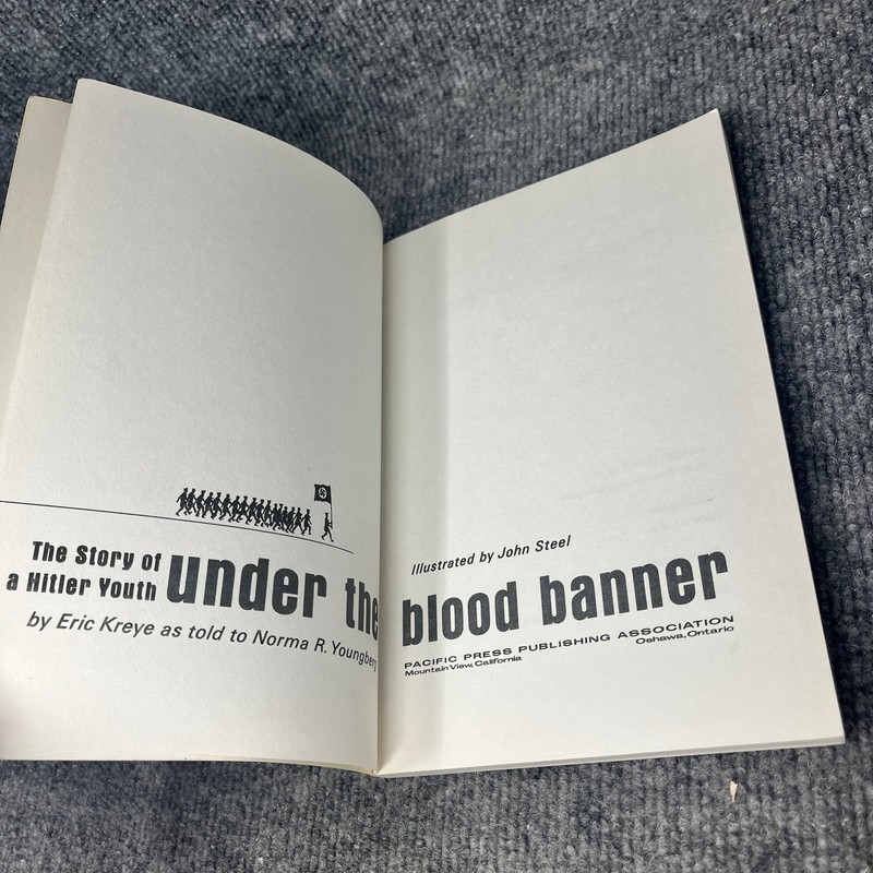 Under the Blood Banner Kreye Youngberg 1984 Hitler Youth WWII History gallery