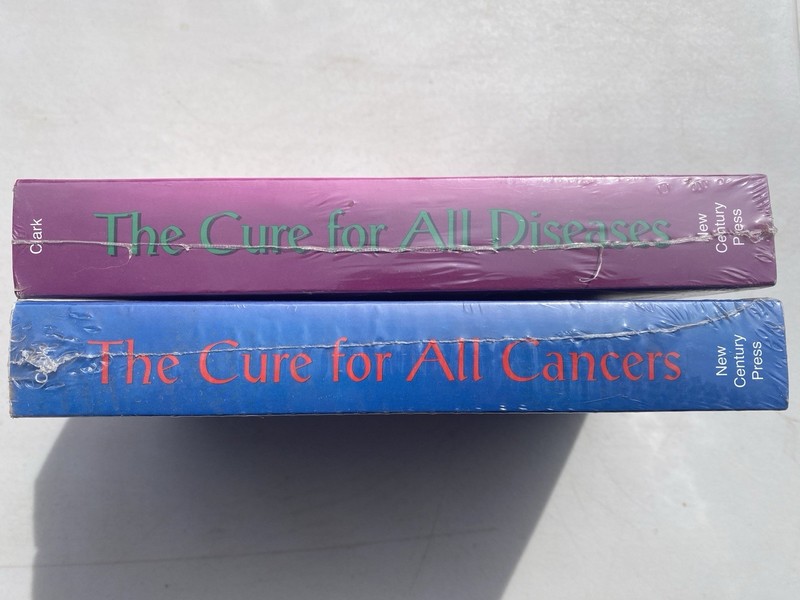 The Cure For All Cancers & Diseases Hulda Regehr Clark 2 PB Lot Sealed NEW gallery