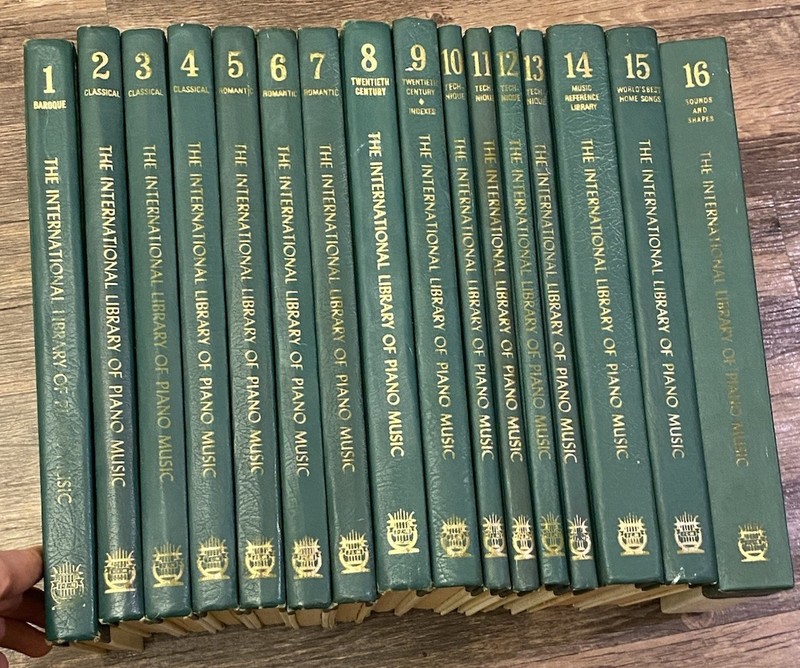 The International Library Of Piano Music Complete Vol 1-16