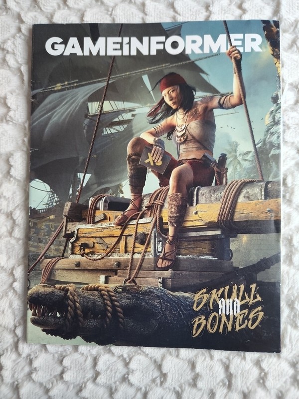 Vintage Game Informer Magazine Issue #348 Skull and Bones July 2022 Video Games