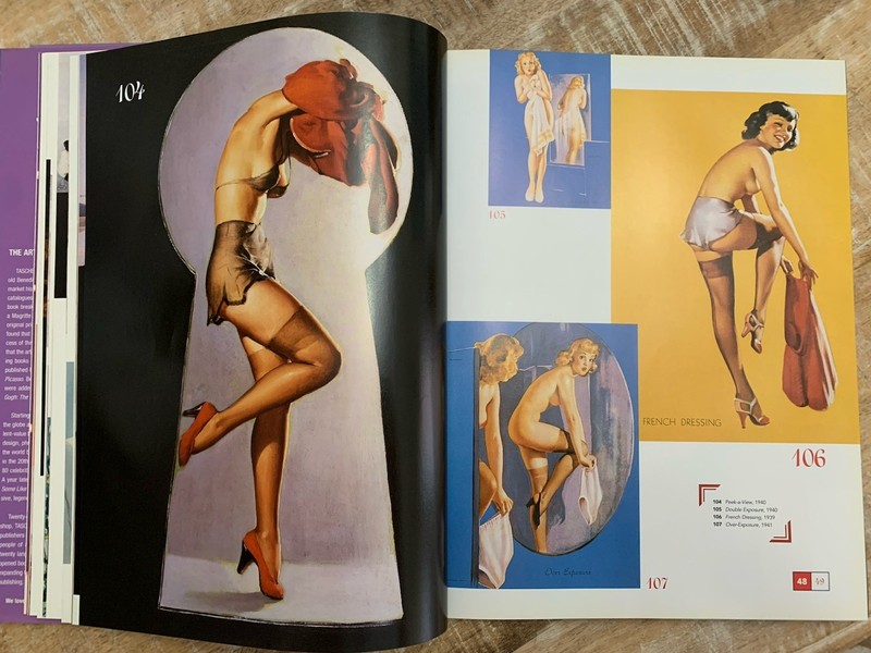 2008 Gil & Elvgren - The Complete Pin-Ups Art Coffee Table Book and DJ Taschen gallery
