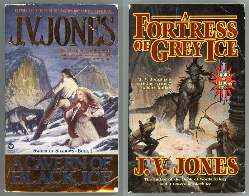 Sword of Shadows Fantasy Dark Magic Lot of 2 Paperback by J.V. Jones