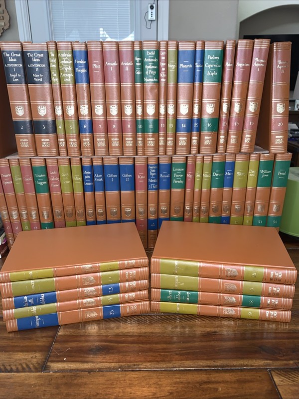 Britannica Great Books of the Western World 1952 Complete Set 1-54