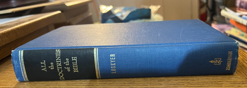 All The Doctrines of the Bible by Dr. Herbert Lockyer 1969 Hardcover (No DJ)