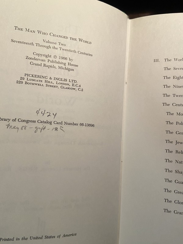 The Man Who Changed the World 2 Volume Set Herbert Lockyer 1967 HC DJ 2nd Print gallery