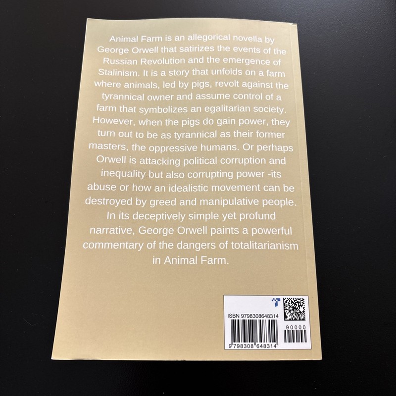Animal Farm – George Orwell – Timeless Dystopian Classic – Paperback gallery