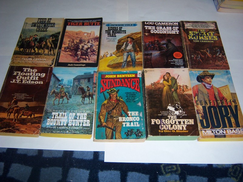 Vintage Western Old West Cowboys Paperback Books (PICK & CHOOSE) $2 Each gallery