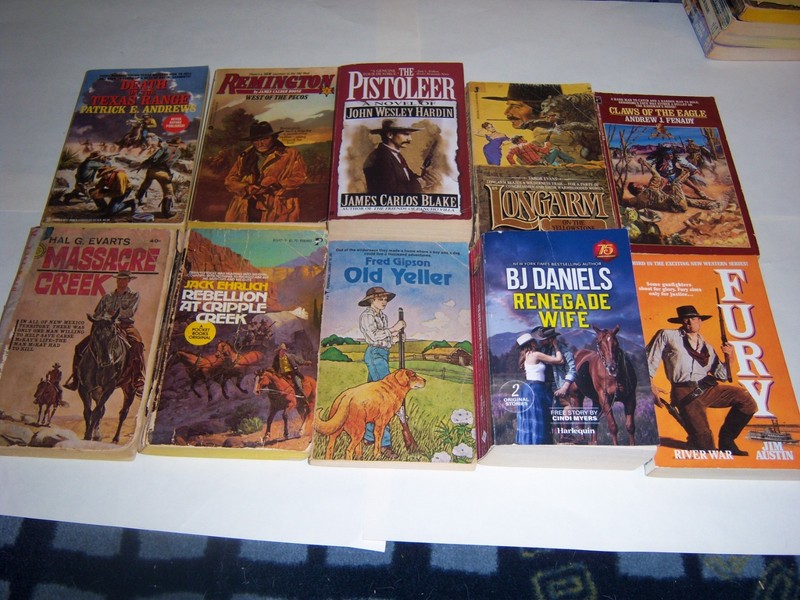Vintage Western Old West Cowboys Paperback Books (PICK & CHOOSE) $2 Each gallery