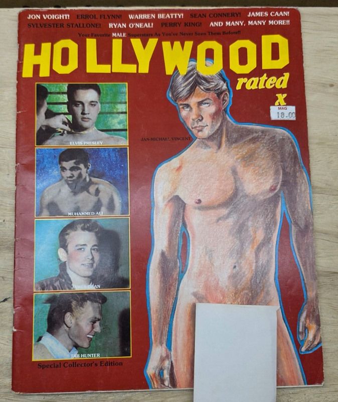 Vintage HOLLYWOOD Rated X Rare Special Collectors Edition Gay Interest Elvis Ali