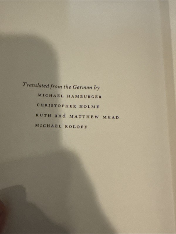 O The Chimneys by Nelly Sachs First Printing 1967 Hardcover Nobel Prize Poetry gallery