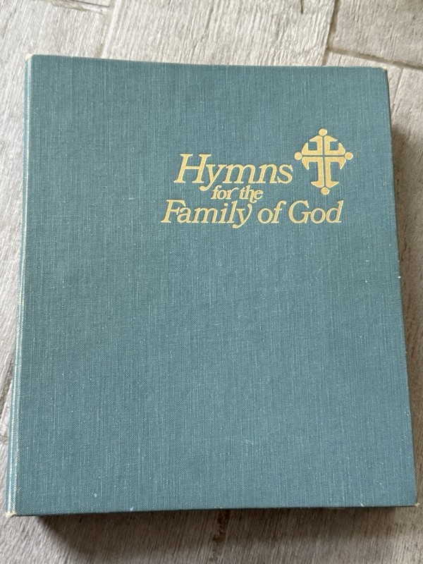 ✝️ HYMNS FOR THE FAMILY OF GOD Hymnal Accompaniment 3 Ring Binder