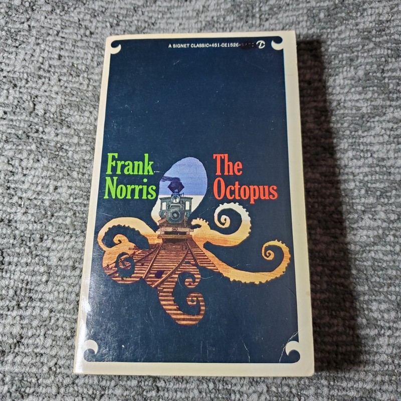 The Octopus Frank Norris 1964 Signet Classic Fiction California Novel