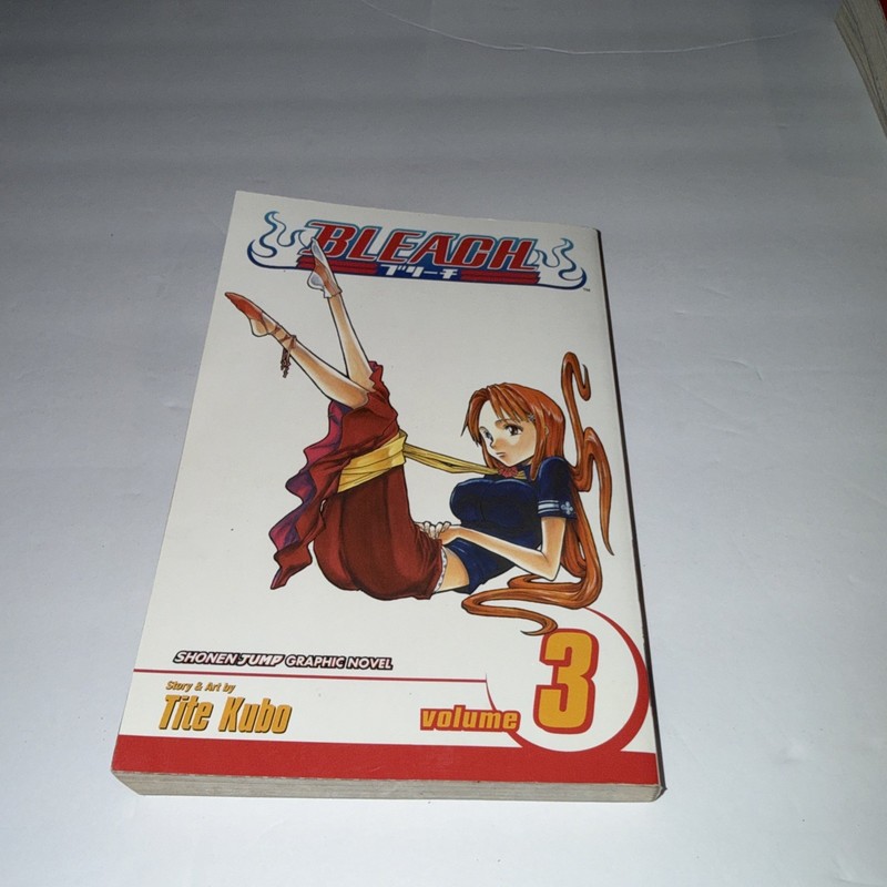 Bleach Manga Vol 1-3 English Graphic Novel Paperback gallery