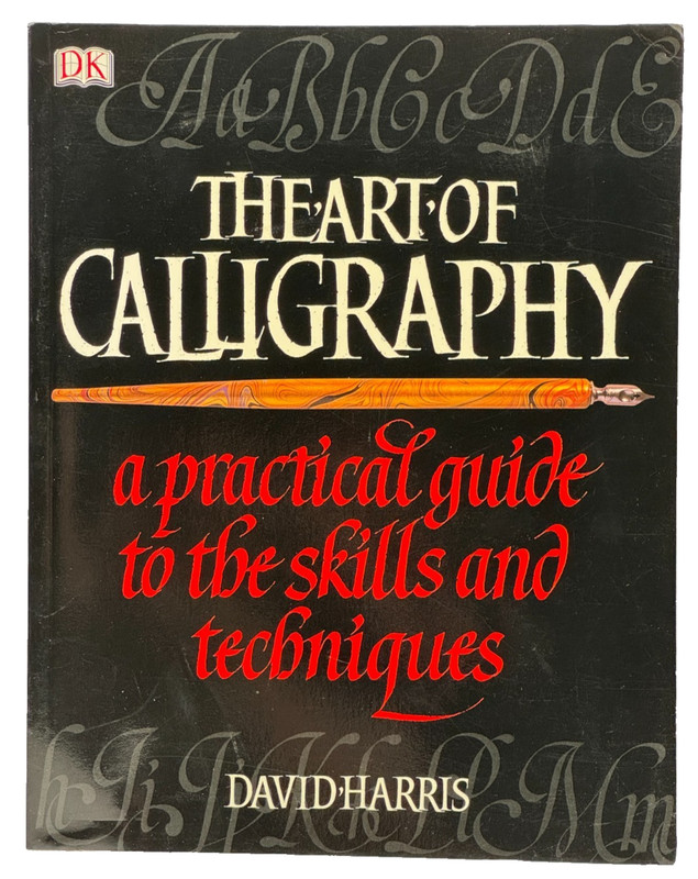 LIKE NEW The Art of Calligraphy | David Harris | Step-by-Step Lettering Guide PB