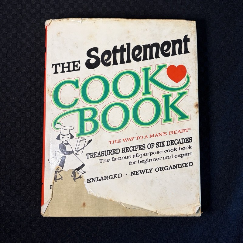 The Settlement Cook Book 1965 Simon & Schuster 2nd Printing Hardcover Recipes
