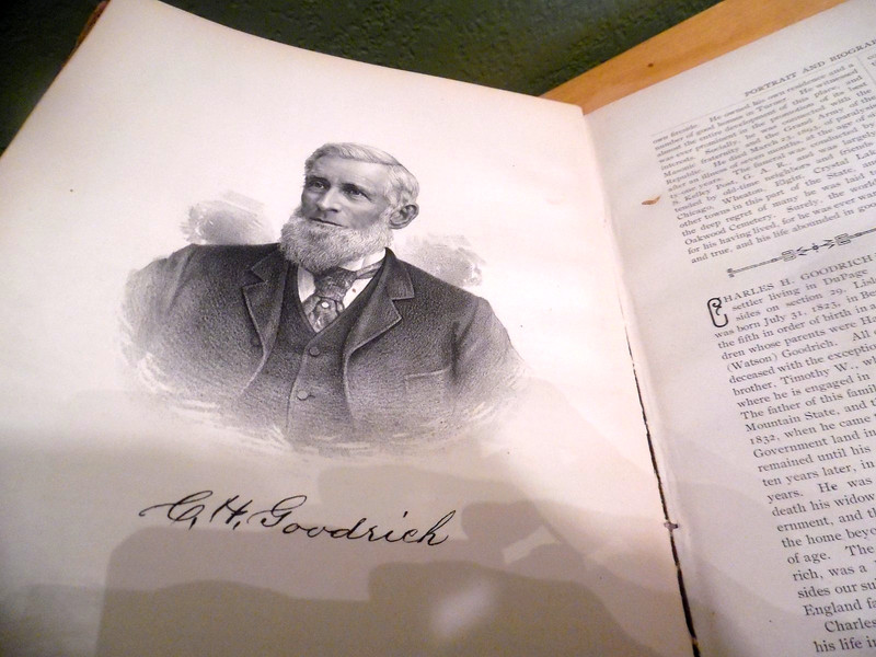 ANTQ 1894 HRDCVR PORTRAIT AND BIOGRAPHICAL RECORD OF DUPAGE & COOK COUNTIES ILL gallery