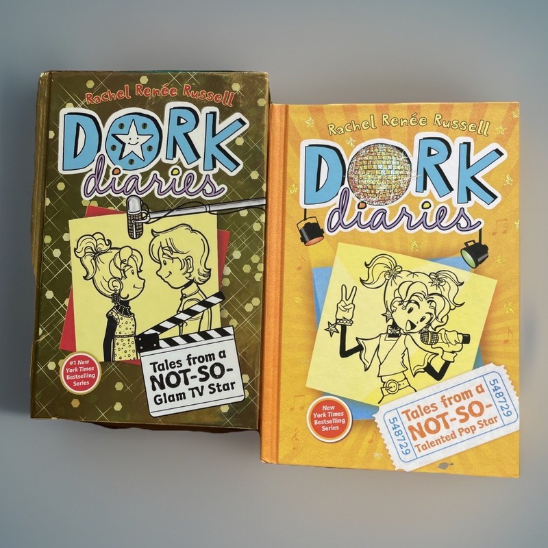 Dork Diaries Lot of 11 - 1-10 + OMG Diary HB PB Rachel Renee Russell Books gallery