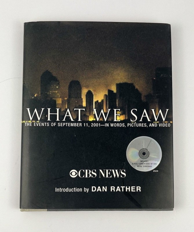 What We Saw The Events of September 11 2001 DVD Sealed Hardcover Very Good