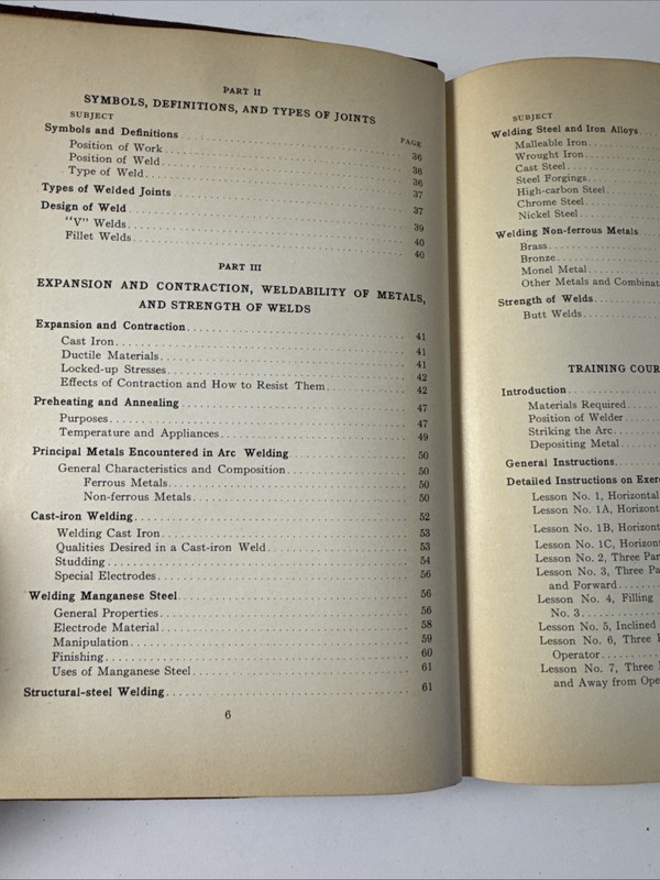 GENERAL ELECTRIC Arc Welding Manual 1929 GEB-69A Fourth Edition Book gallery
