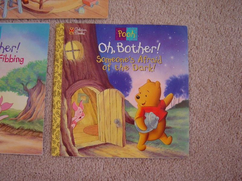LOT OF 7 DISNEY OH BOTHER! WINNIE THE POOH FROM GOLDEN BOOKS gallery