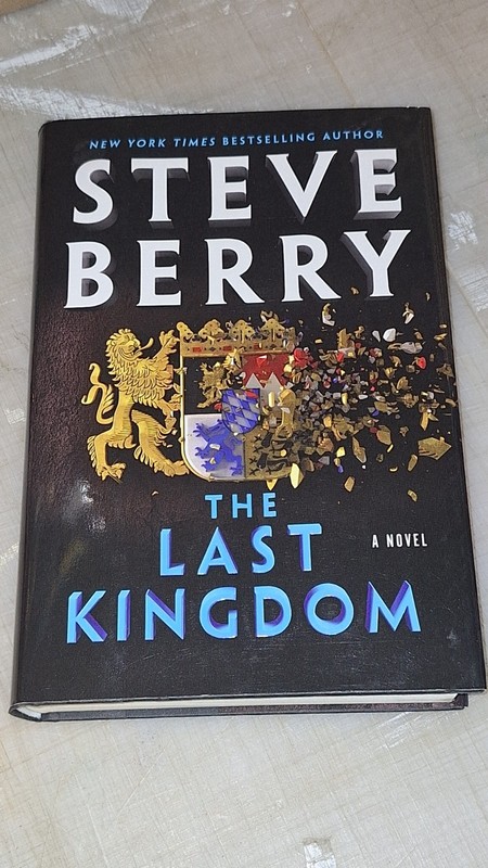THE LAST KINGDOM by Steve Berry (2023, Hardcover) with dust jacket