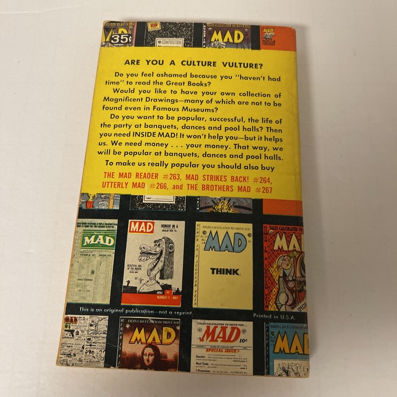 Inside Mad by Kurtzman, Harvey; Freberg, Stan (backword) Softback gallery