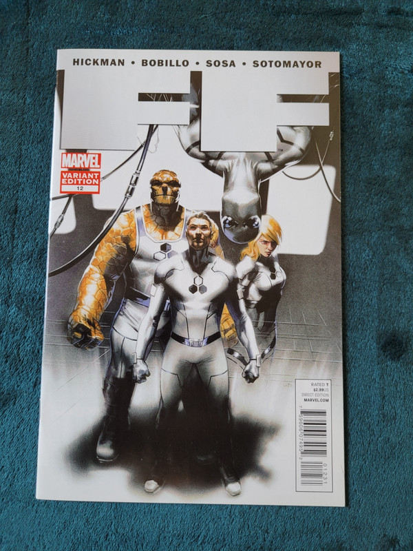 FF #12 – 1:25 Gabriele Dell’Otto Variant cover – Marvel Comics 2011