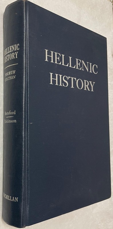Hellenic History 4th Fourth Edition