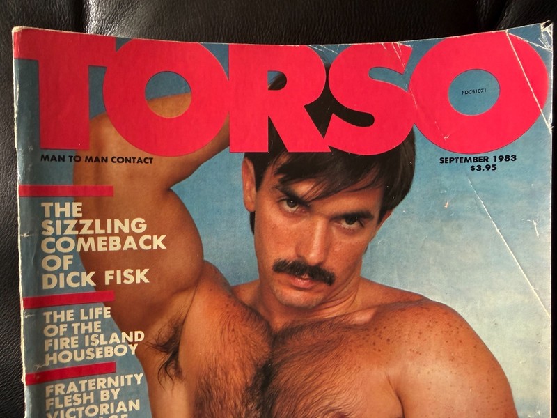 Torso Magazine 9/83 vintage gay interest male pinups
