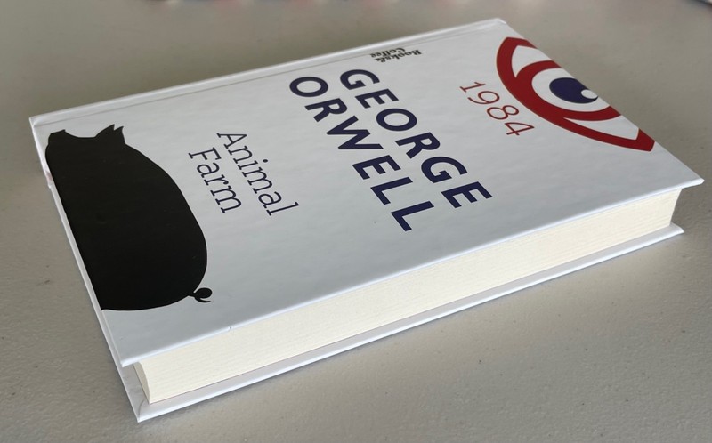 Animal Farm & 1984---(2-Book Set)--by George Orwell----HARDCOVER EDITION----NEW gallery